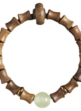 老料檀木精工手链考试上岸手串