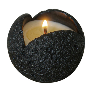 《星月神话》陨石苦茶香薰蜡烛艺术女生卧室木芯香氛生日礼物男生