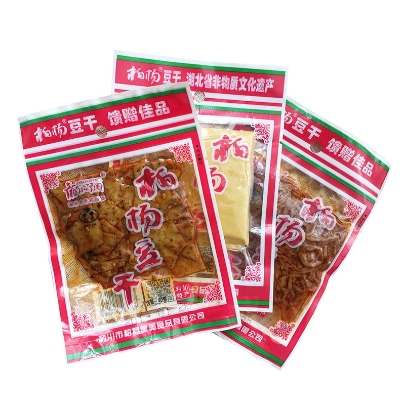 柏杨豆干利川特产麻辣五香豆腐干
