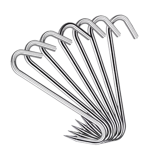 腊肉挂钩S型不锈钢晾晒猪肉钩子烤鸭香肠专用实心加粗大号尖头S勾