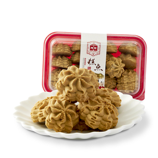 上海红房子西点咖啡小熊饼食品一店特产糕点心零食品小吃180克