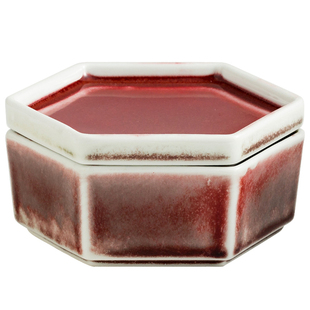 精致干果盒点心碟坚果碟咸菜碟带盖味碟调料碟日式陶瓷小碟子餐具