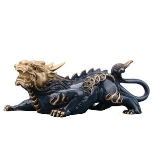 纯铜车载貔貅摆件汽车中控台车内饰品男士高档大气招财2025新款