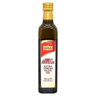 意大利进口欧萨初榨橄榄油健身小瓶拌沙拉凉拌西餐OILVE OIL500ml
