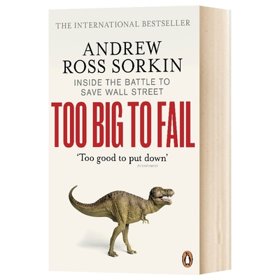 英文原版 Too Big To Fail大而不倒 人物传记纪录片商业经济经融危机社会科学书籍