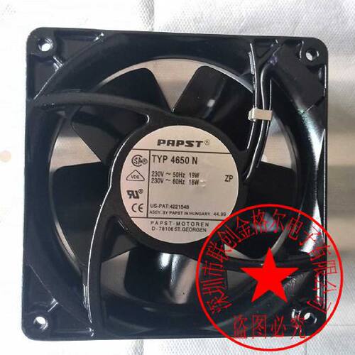 议价TYP 4650N 230V 原装正品德国进口 120*120*38进口耐高温风扇
