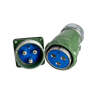防水型航空插头插座 YD55-4芯 7芯 40芯 53芯 61芯圆形连接器55MM