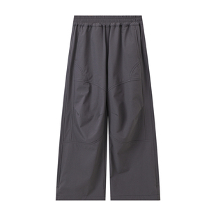 布丁哈鲁春装女童童装洋气长裤子2026春季新款儿童时尚户外工装裤