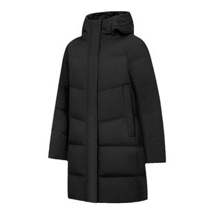 乔丹长款羽绒服女款冬季2025新款白色官方正品保暖巨好看运动外套