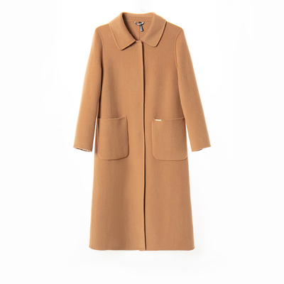 外套新款宽松中年妈妈羊毛呢子