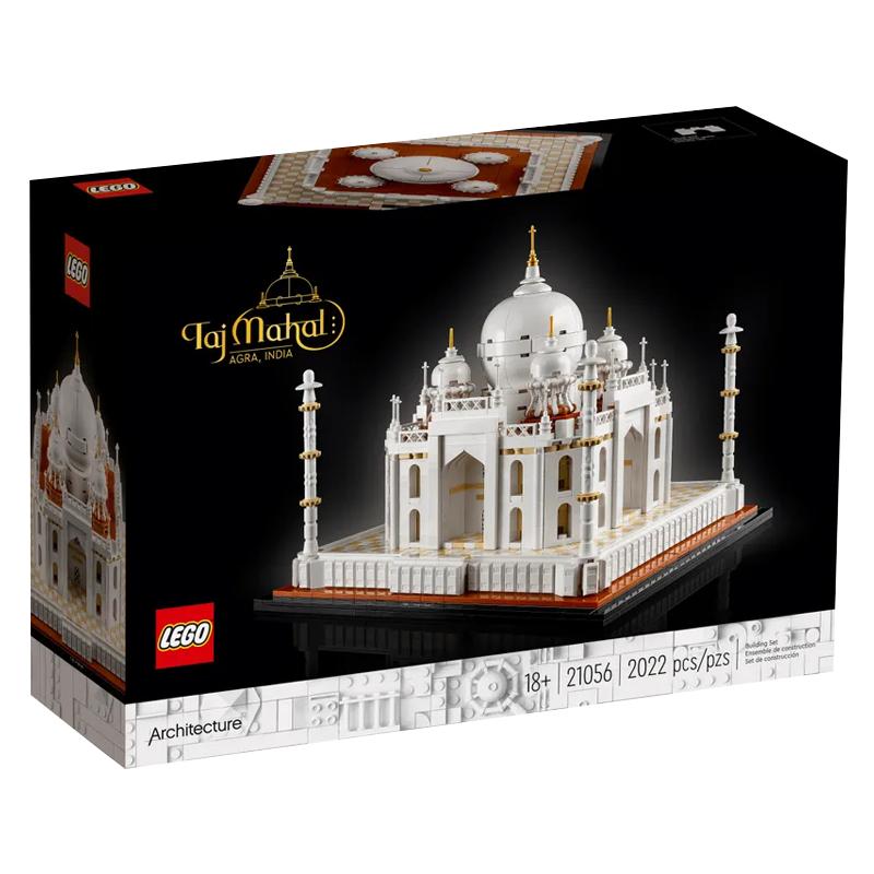 【自营】LEGO乐高21056泰姬陵建筑系列天际线男女孩积木玩具礼物