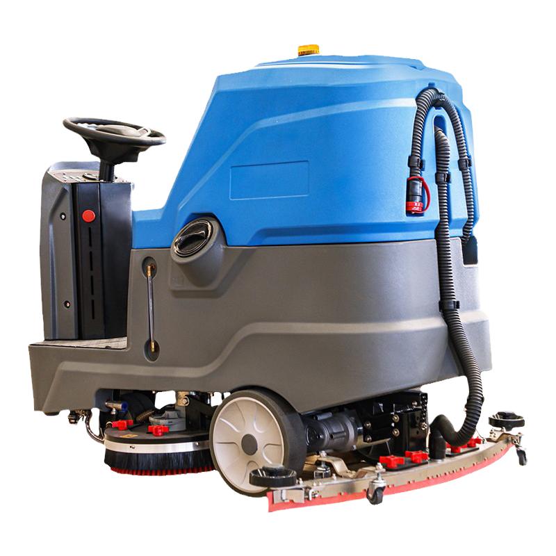 易存M7驾驶式双刷锂电款洗地机扫地机工厂车间商用手推式拖地机