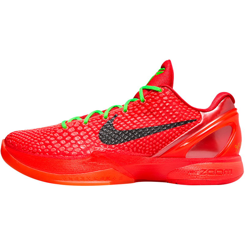 小鸿体育Nike Kobe 6 ZK6科比6反转青蜂侠红色篮球鞋FV4921-600