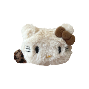 苏小北可爱毛绒猫咪刘海夹女前额碎发夹发卡甜美百搭2025新款bb夹