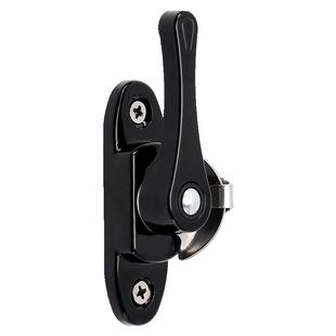 铝合金门窗月牙锁老式不锈钢窗户锁扣卡扣推拉门塑钢窗推拉窗通用