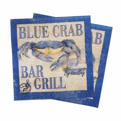 北欧创意小包印花25x25cm彩色手帕纸一次性纸巾小包蝶骨巴特纸巾