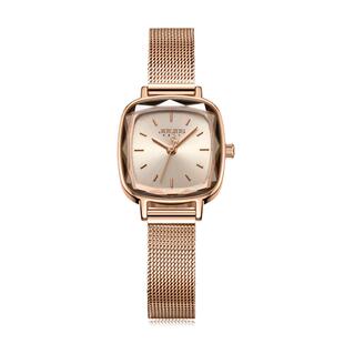 聚利时正品方形手表女款学生小众轻奢女士手表防水电子石英女腕表