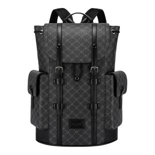 Mark Fairwhale/马克华菲男士双肩包时尚商务通勤多功能电脑背包