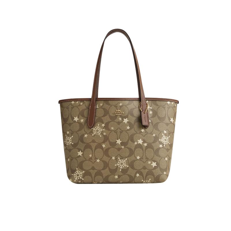 COACH/蔻驰经典老花托特包