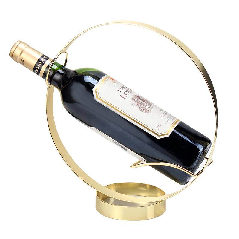 欧式创意红酒架摆件现代简约红酒杯架葡萄酒瓶架子酒柜装饰品摆件