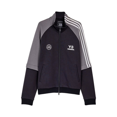 Y-3联名山本耀司拉链运动夹克
