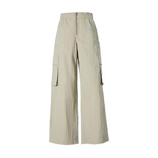 Lulla by Sea| Lightbreeze 阔腿裤时尚拉链防晒工装微皱运动裤