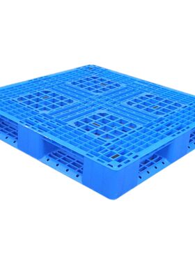 全新料蓝色田字型转用塑胶卡板