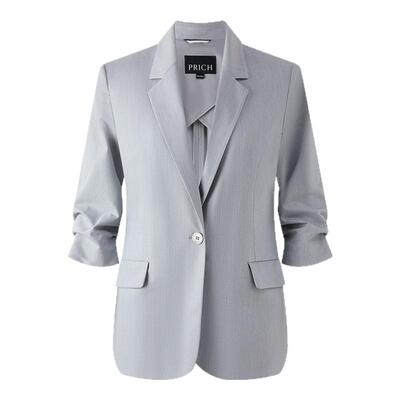 防晒凉感西装外套职场通勤