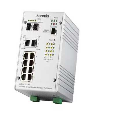 议价Korenix JetNet 5310G 82G千兆网管型工业以太网交换机全新正
