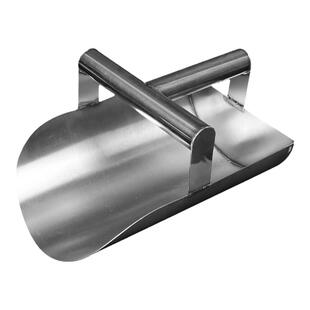 304不锈钢簸箕加厚 撮子酿酒食品加工手持搓子畚斗大号灰斗垃圾铲