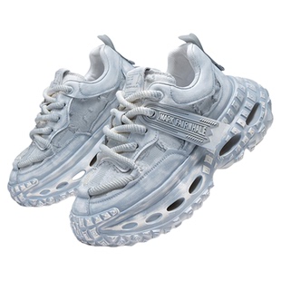 马克华菲2026新款老爹鞋轮胎鞋男鞋增高运动鞋低帮情侣鞋