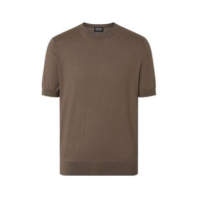 ZEGNA杰尼亚棉质短袖T恤