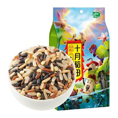 十月稻田七色糙米糙米1kg