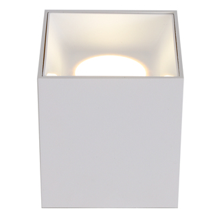 明装筒灯无主灯客厅照明方形走廊阳台天花灯led射灯免开孔斗胆灯