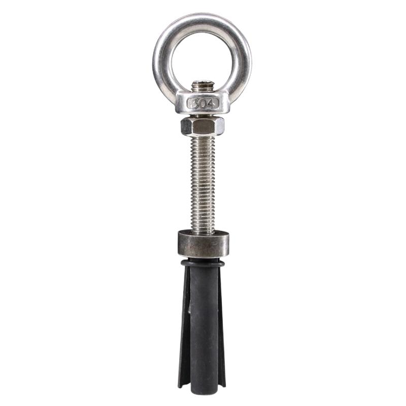 吊母吊环膨胀螺丝可重复使用三片不锈钢可拆卸M12螺丝钉户外螺栓
