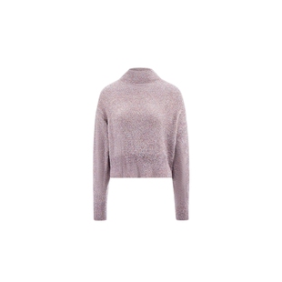 IRO NIGHT 2026年春季轻奢上衣弹力亮丝高领毛衣WM12CLERVY22W