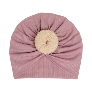 婴儿帽子春秋莫代尔可爱小月龄初生新生儿男女宝宝护囟门胎帽夏季