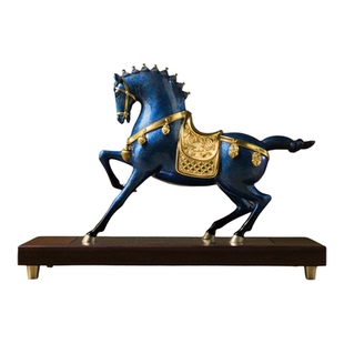 铜师傅《富贵马》客厅桌面铜马年摆件马到成功 家居饰品 开业礼品