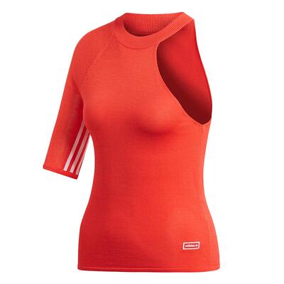 Adidas/阿迪达斯正品Originals三叶草 女子TEE短袖运动T恤 DU7872