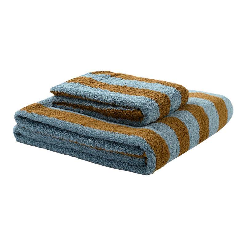 【全棉大浴巾】JNBYHOME江南布衣纯棉毛巾洗脸巾吸水复古条纹