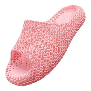 3D打印运动拖鞋女夏季外穿家居室内静音镂空洞洞鞋科技情侣男凉拖