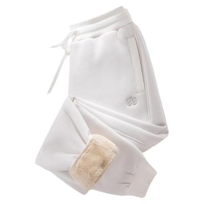 高腰加厚加绒防风抗寒休闲裤