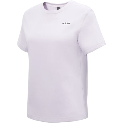 阿迪达斯女士运动宽松短袖