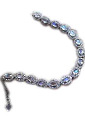 手链蓝光彩光镶嵌支持复检女款