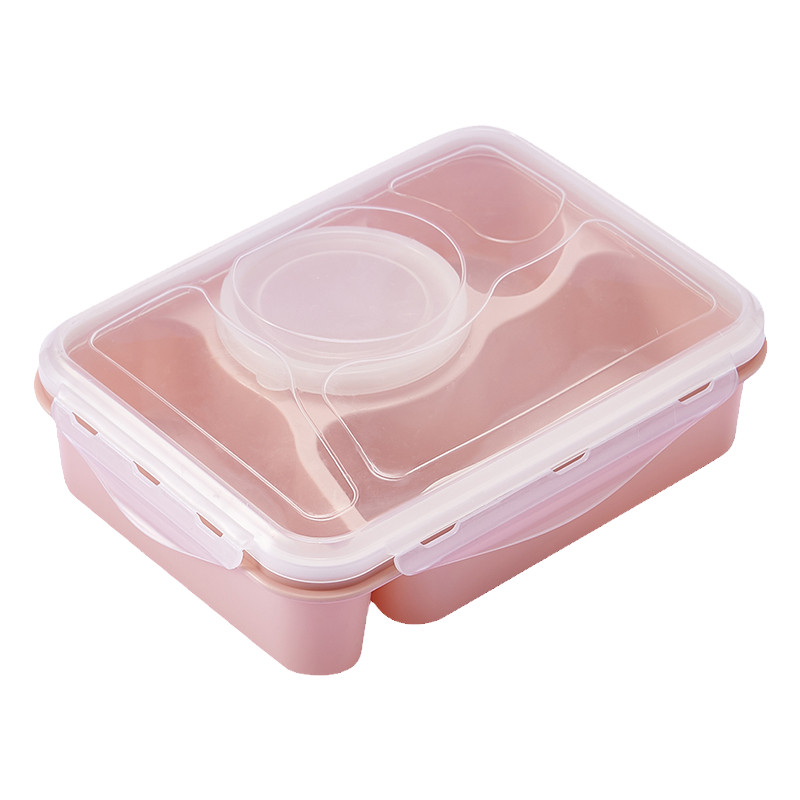 食品级塑料饭盒学生大容量上班族