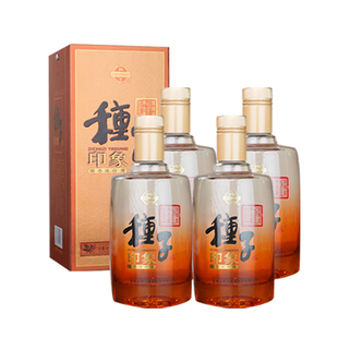 金种子50度种子印象460mL*4+40度柔和提升460mL*4送长辈酒礼盒8瓶