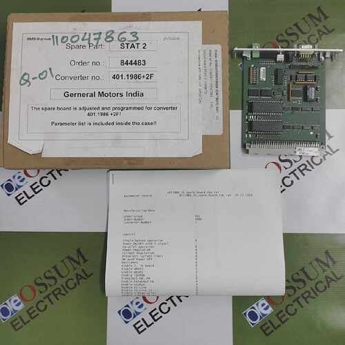 ELOTHERM173498STAT2CIRCUIT板用于RESPECTIVECONVERTER快速发货