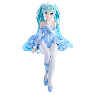 日版FuRyu正品 初音未来 粉蝶花仙子 泡面压 手办景品现货