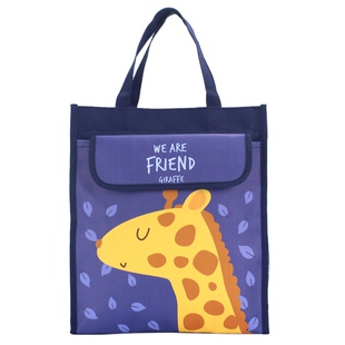 兴趣班补课包小学生补习袋儿童手提袋双肩背书袋美术袋学生印logo