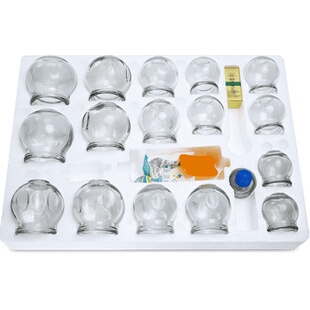 可孚玻璃火罐中医专用罐拔火罐器工具家用刮痧套装全套医疗器械